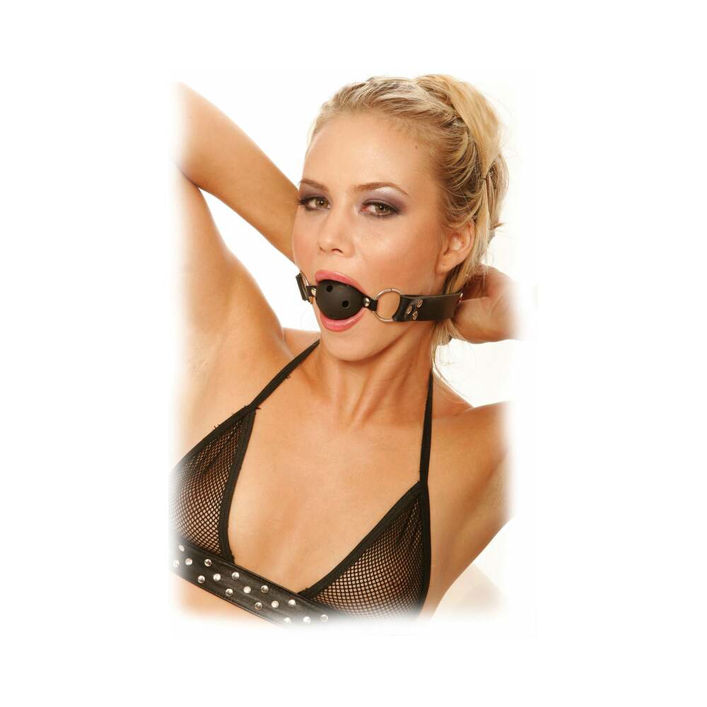 PIPEDREAM - FETISH FANTASY SERIES ADJUSTABLE BREATHABLE BALL GAG BLACK