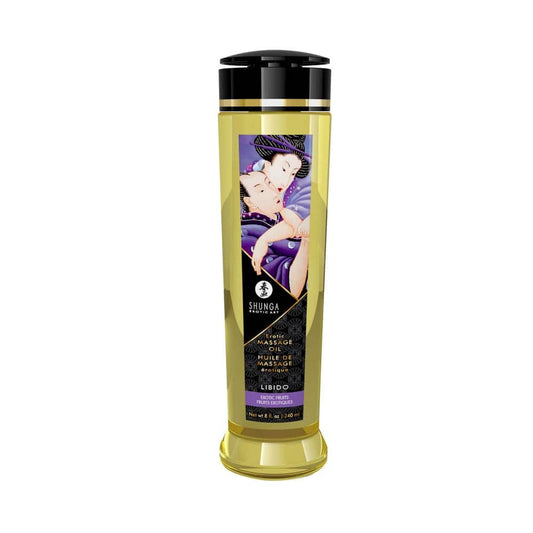 SHUNGA - EROTIC MASSAGE OIL 240 ML / 8 OZ EXOTIC FRUITS