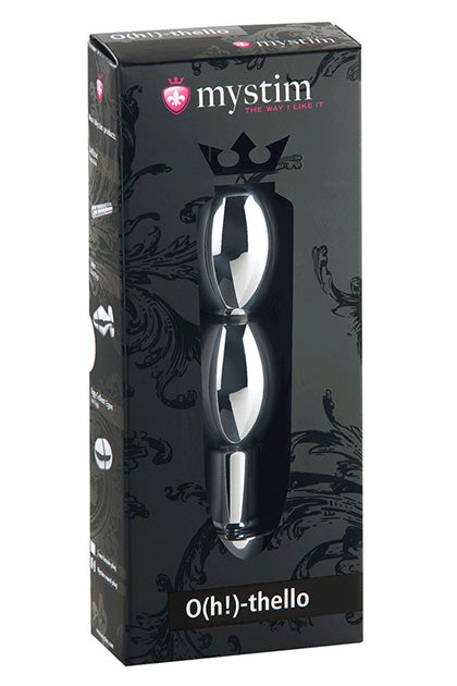 MYSTIM O(H!)-THELLO OVAL DILDO, (MYSTIM ROUNDPLUG)