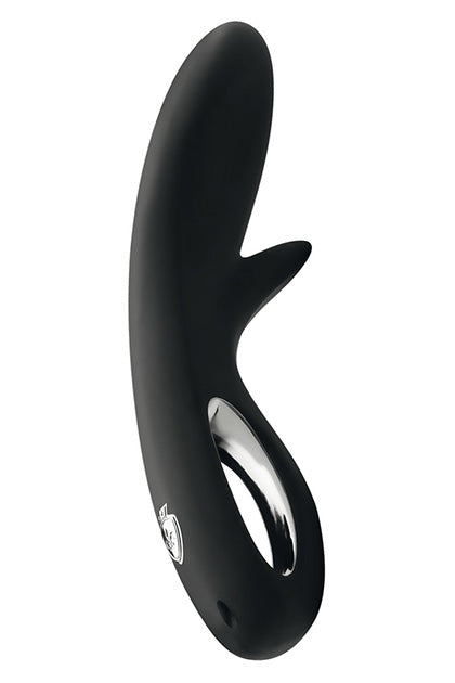 MYSTIM - TINGLY TIMMY DILDO DE ELECTROESTIMULACIÓN, NEGRO SEXY