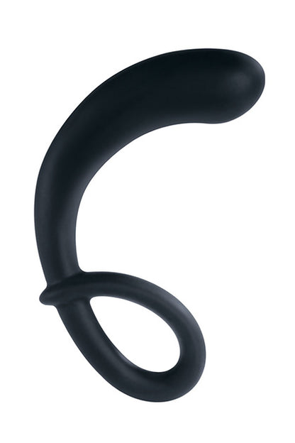 MYSTIM - CURVING CURT - WITH E-STIM - BLACK