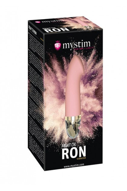 Mystim Right on Ron Vibrator, rose