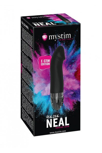 MYSTIM - REAL DEAL NEAL ESTIMVIBRATOR, NOIR