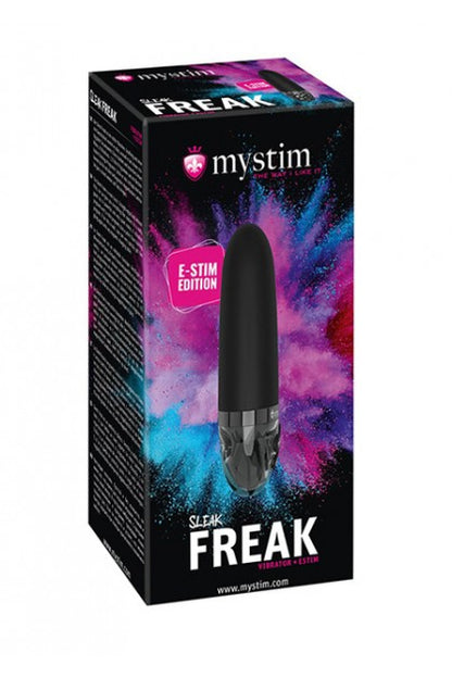 MYSTIM - SLEAK FREAK ESTIMVIBRATOR, BLACK