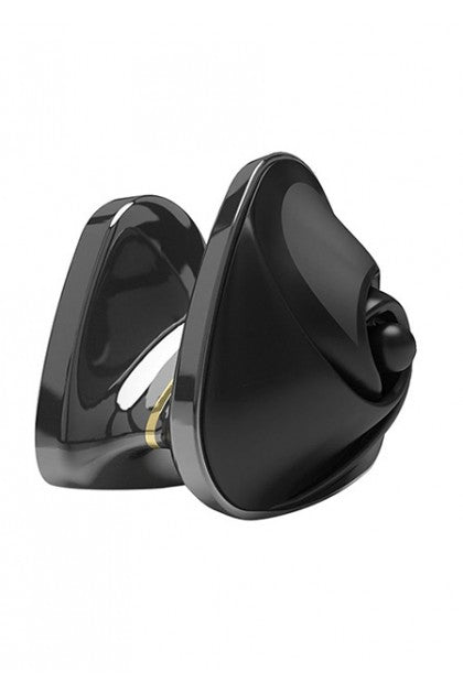 Mystim Heart.s Desire eStim layonvibrator, Black