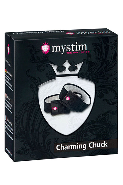 MYSTIM CHARMING CHUCK - STRAP SET OF 2 WITH 2MM ADAPTOR