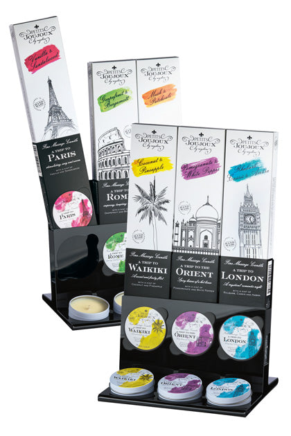 Candle display stand set