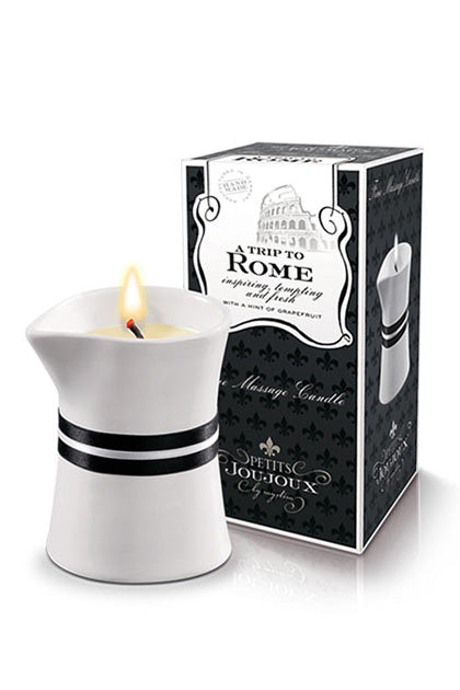 PETITS JOUJOUX - A TRIP TO ROME - MASSAGE CANDLE