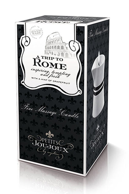 PETITS JOUJOUX - A TRIP TO ROME - MASSAGE CANDLE