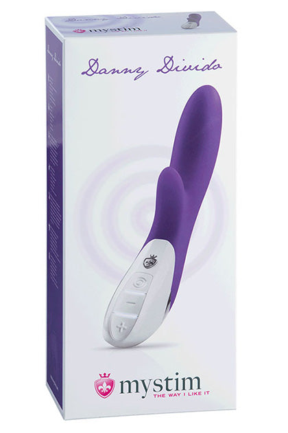 MYSTIM - DANNY DIVIDO VIBRATOR, DEEP PURPLE