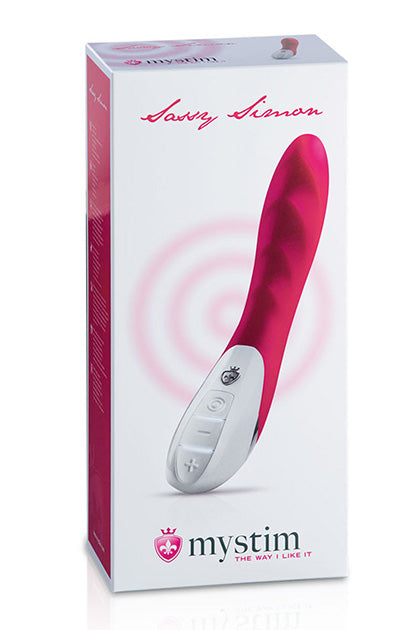MYSTIM - SASSY SIMON VIBRATOR, NAUGHTY PINK