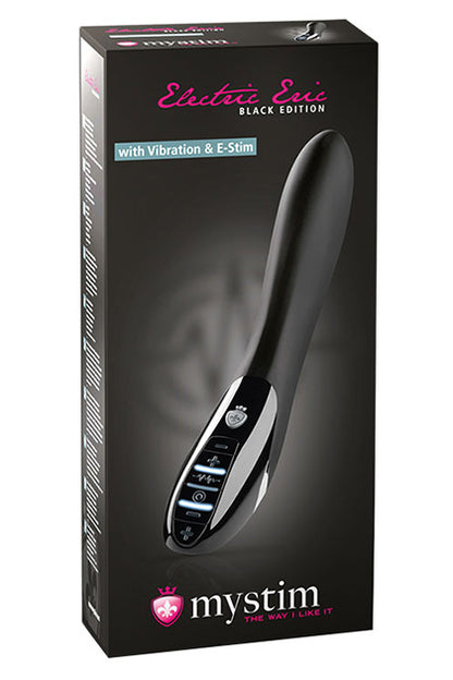MYSTIM - ELECTRIC ERIC ESTIM VIBRATOR, BLACK EDITION