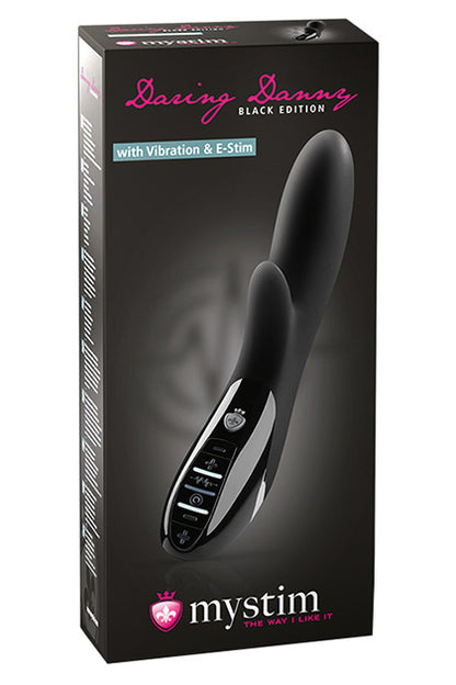 MYSTIM - DANNY ESTIM VIBRATOR, BLACK EDITION