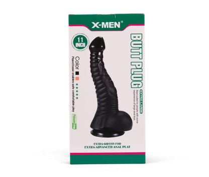 X-MEN - X-MEN 11” BUTT PLUG BLACK II