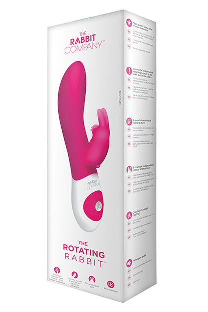 THE RABBIT COMPANY - ROTATING RABBIT HOT PINK