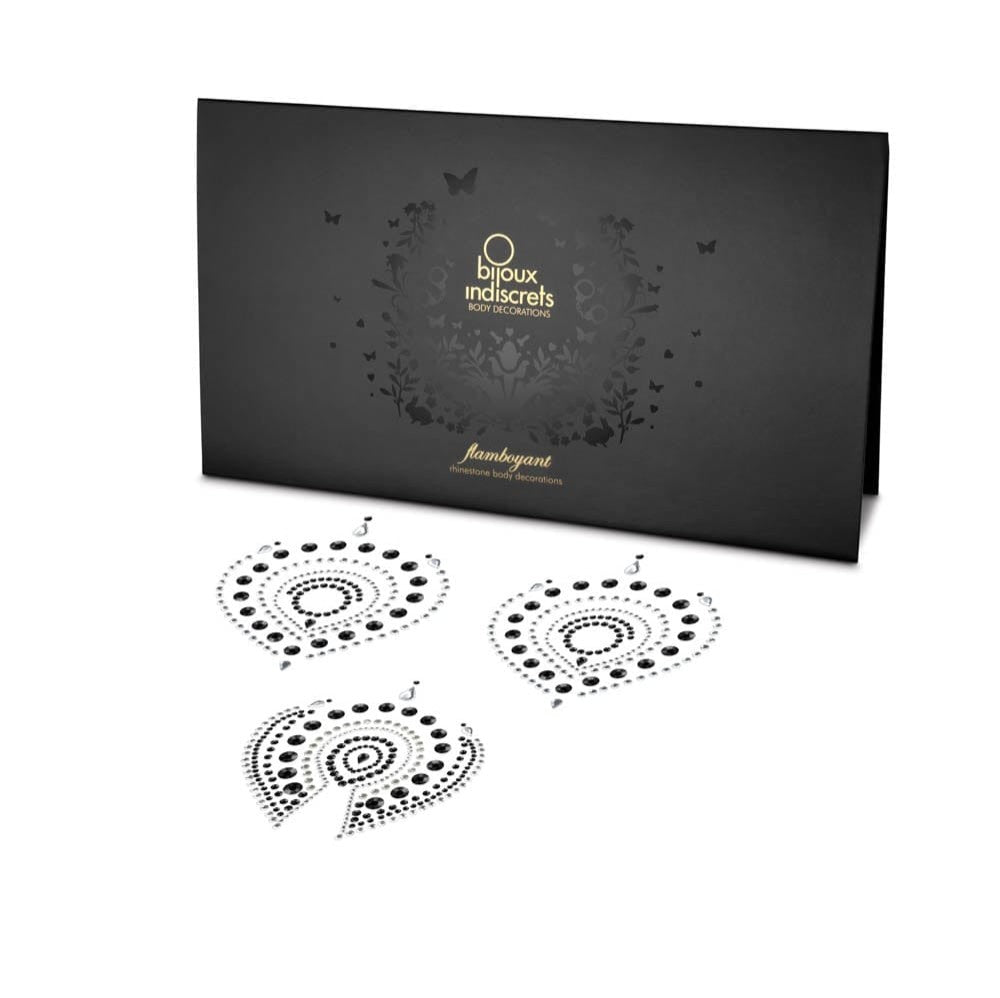 BIJOUX INDISCRETS - FLAMBOYANT - BLACK/SILVER