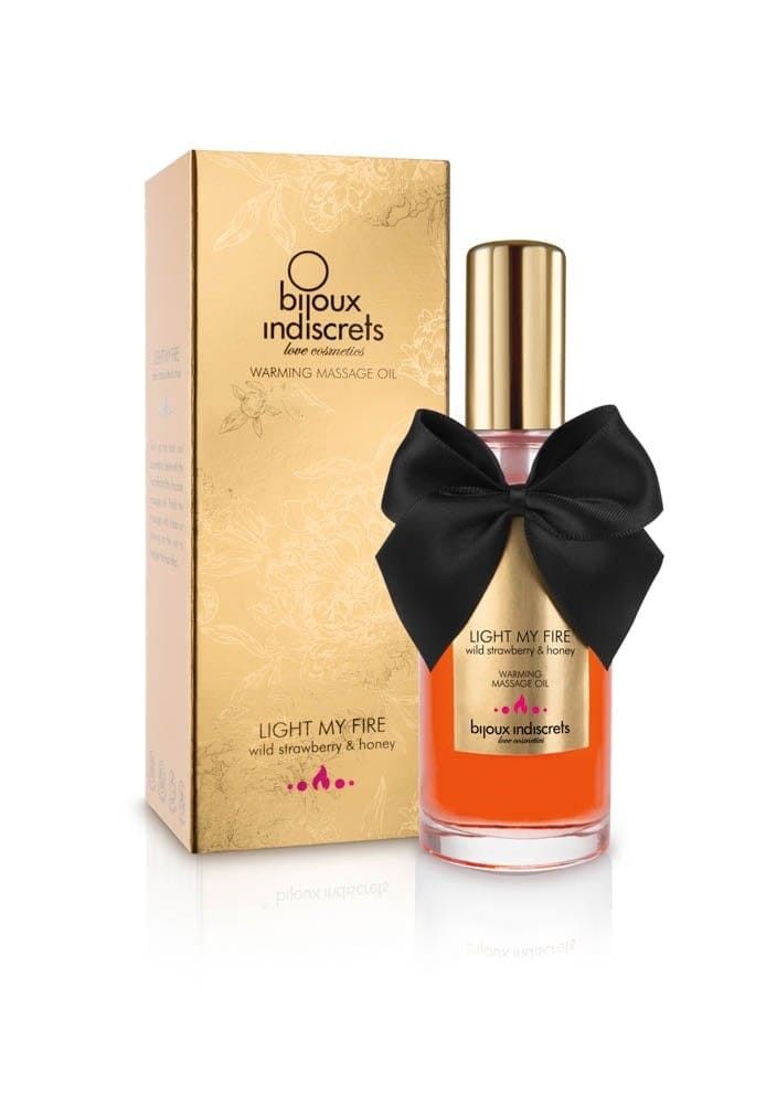 BIJOUX INDISCRETS - APHRODISIA LIGHT MY FIRE - WILD STRAWBERRY WARMING OIL