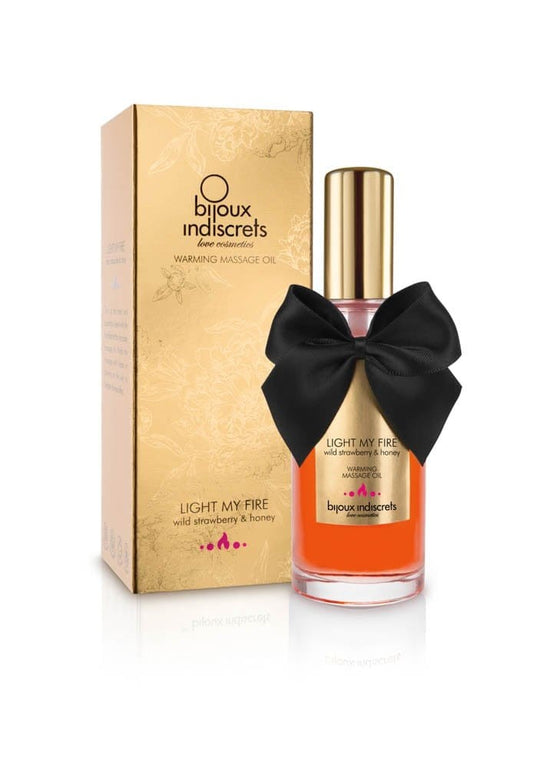 BIJOUX INDISCRETS - APHRODISIA LIGHT MY FIRE - WILD STRAWBERRY WARMING OIL