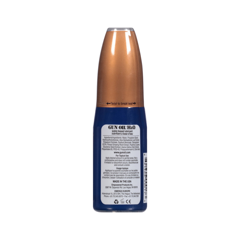 GUN OIL - H2O WATER-BASED LUBRICANT 2 OZ.
