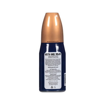 GUN OIL - H2O WATER-BASED LUBRICANT 8 OZ.