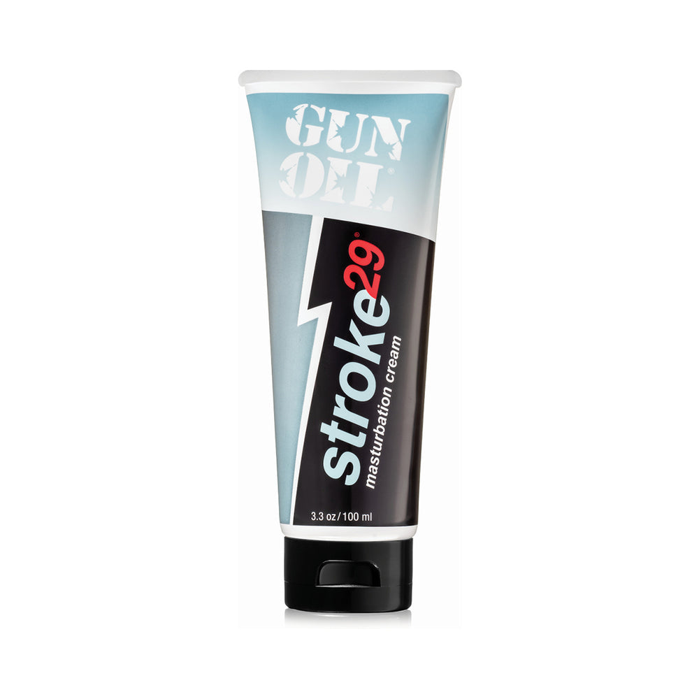 GUN OIL STROKE 29 MASTURBATION CREAM 3.3 OZ.