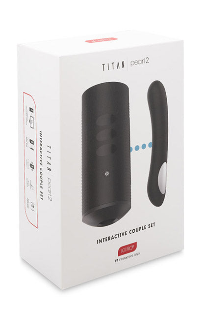 KIIROO - TITAN & PEARL2 COUPLE SET BLACK