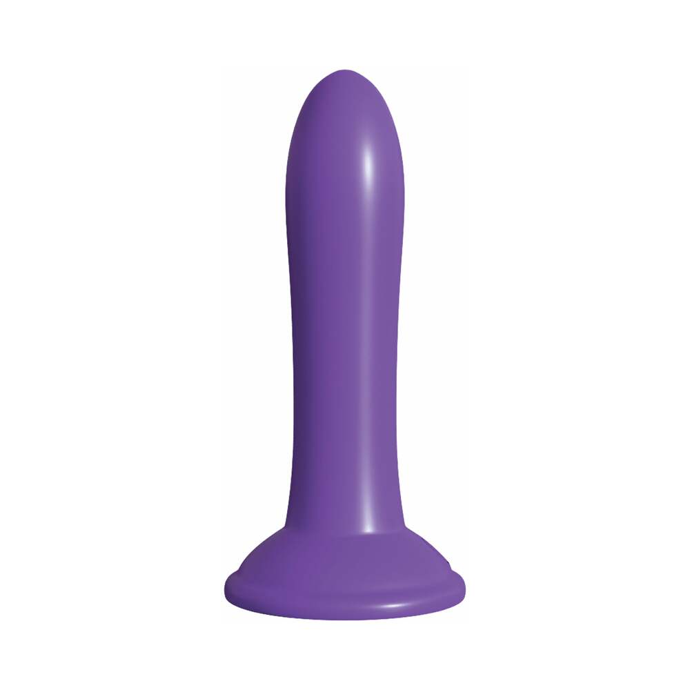 FETISH FANTASY SERIES 5-PIECE FIRST TIMER''S STRAP-ON SET WITH 5.5 IN. DILDO PURPLE/BLACK