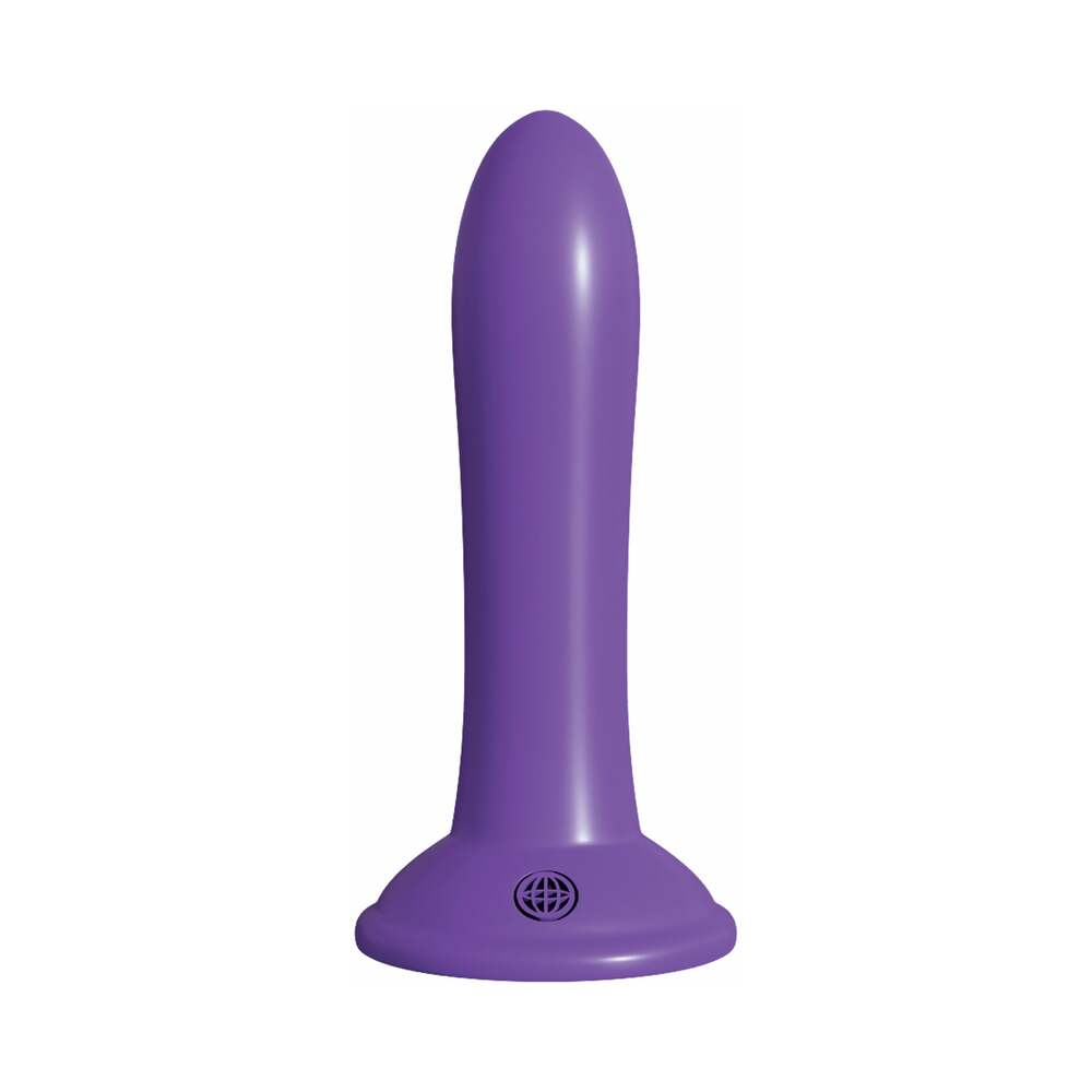 FETISH FANTASY SERIES 5-PIECE FIRST TIMER''S STRAP-ON SET WITH 5.5 IN. DILDO PURPLE/BLACK