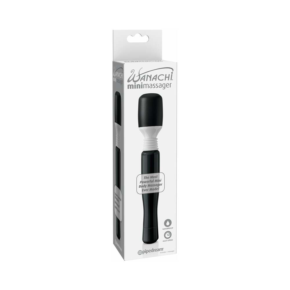 PIPEDREAM - MINI WANACHI WATERPROOF MASSAGER FLEXIBLE SILICONE WAND VIBRATOR