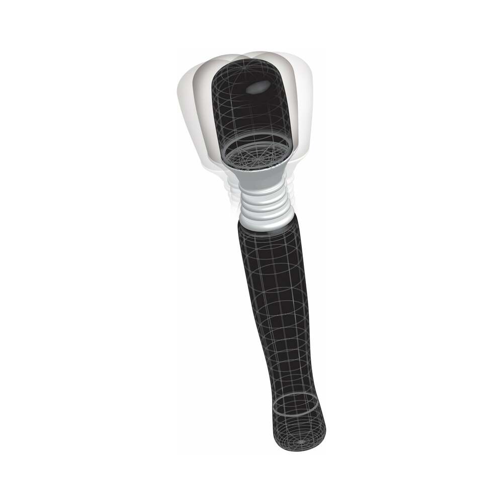 PIPEDREAM - MINI WANACHI WATERPROOF MASSAGER FLEXIBLE SILICONE WAND VIBRATOR