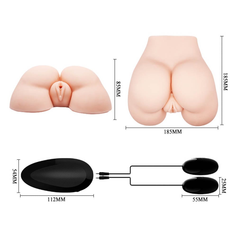 CRAZY BULL - CRAZY BULL VAGINA AND ANAL EXACT FULL SIZE