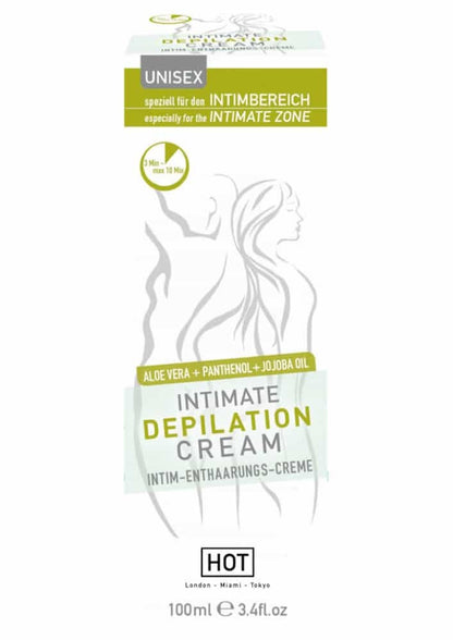 HOT - HOT INTIMATE DEPILATION CREAM 100 ML