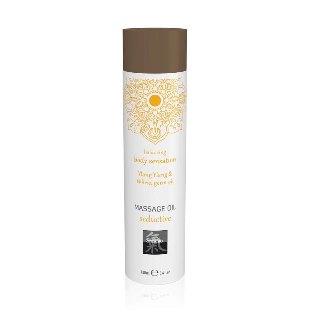 SHIATSU - MASSAGE OIL SEDUCTIVE - YLANG YLANG & WHEAT GERM OIL 100ML