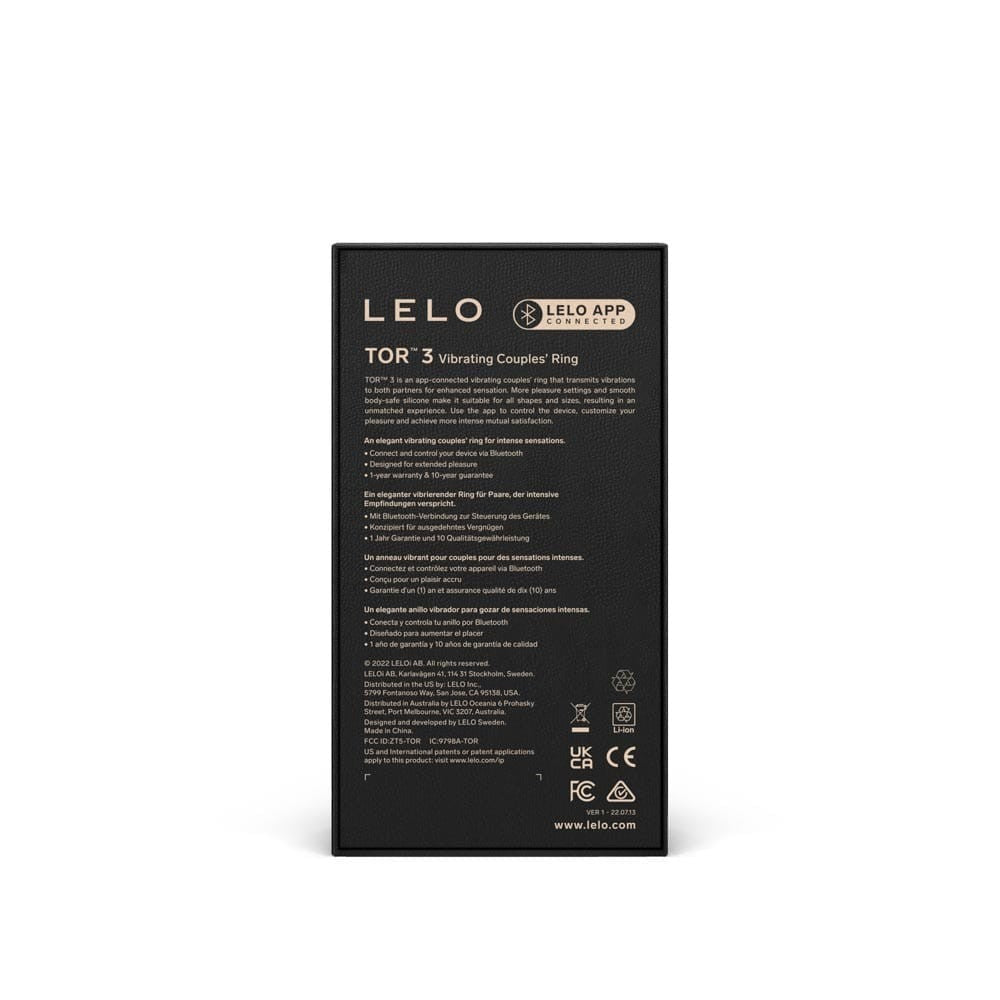LELO - TOR 3 BASE BLUE