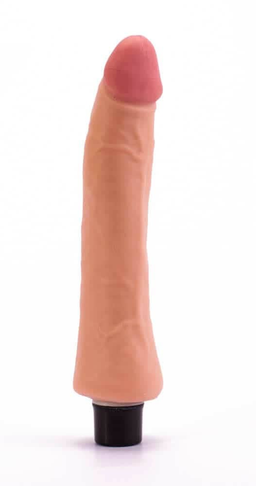 LOVETOY - 9" REAL SOFTEE VIBRATING DILDO  5