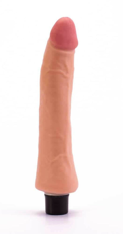 LOVETOY - 9" REAL SOFTEE VIBRATING DILDO  5
