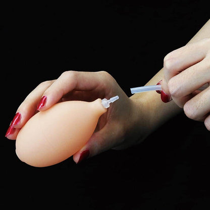 LOVETOY - 8" SOFT EJACULATION COCK WITH BALL FLESH