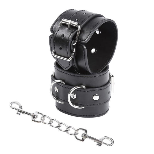LATETOBED BDSM LINE - 3 D-RING HANDCUFFS