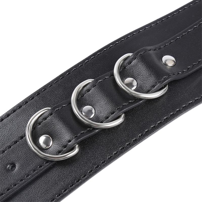 LATETOBED BDSM LINE - 3 D-RING HANDCUFFS