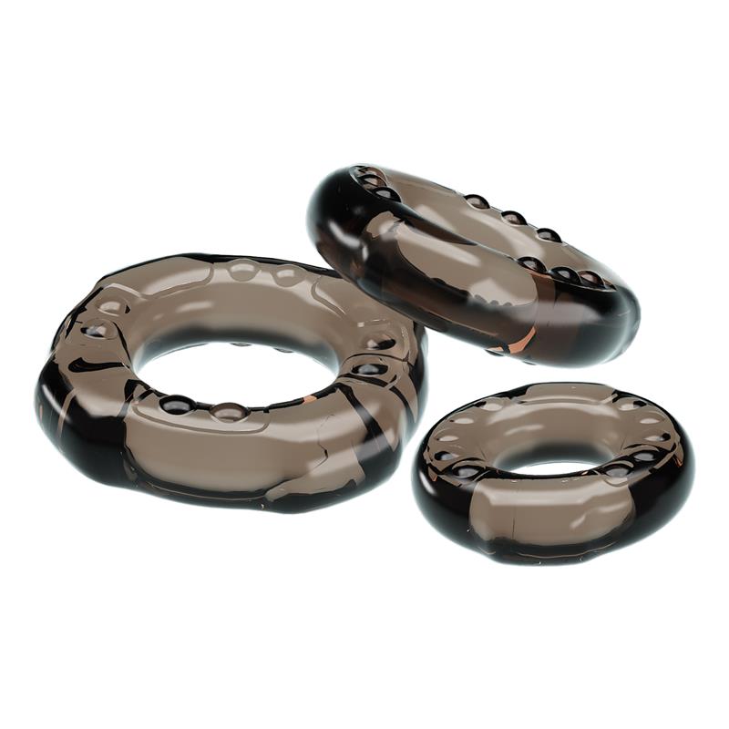 BAILE - 3 SET COCK RING