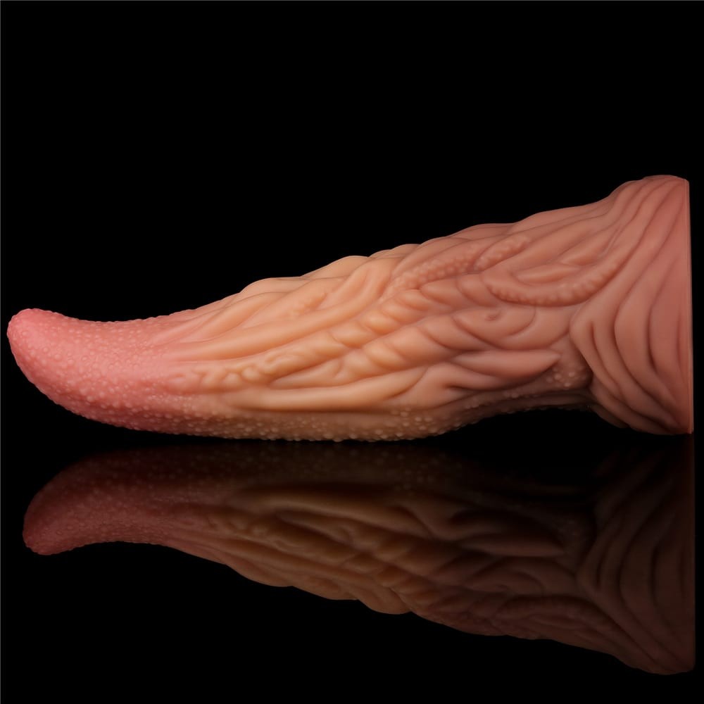 LOVETOY - 10'' DUAL LAYERED PLATINUM SILICONE TONGUE_B0O50_3