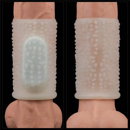 LOVETOY - VIBRATING SPIRAL KNIGHTS RING (WHITE) II