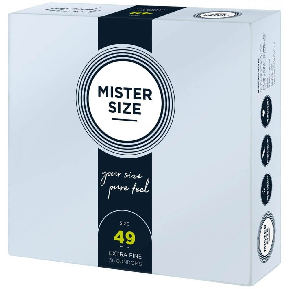 MISTER SIZE - MISTER SIZE 49 MM CONDOMS 36 PIECES