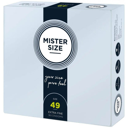 MISTER SIZE - MISTER SIZE 49 MM CONDOMS 36 PIECES
