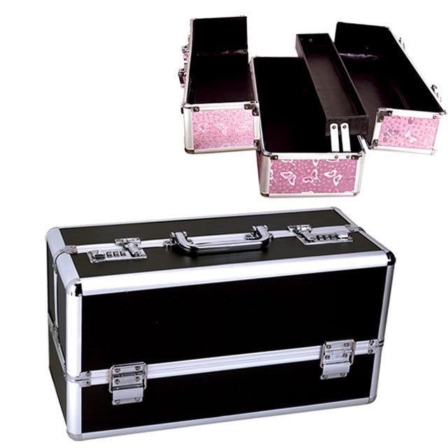 THE TOY CHEST LOCKABLE VIBRATOR CASE LARGE BLACK