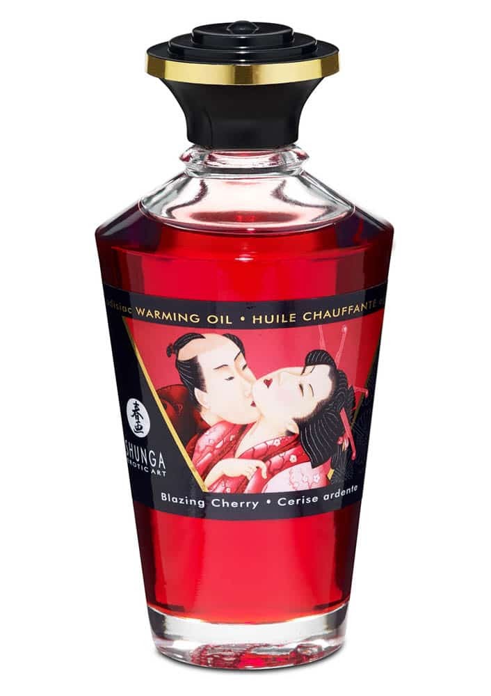 SHUNGA - APHRODISIAC OILS BLAZING CHERRY 100 ML