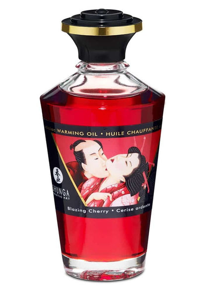 SHUNGA - APHRODISIAC OILS BLAZING CHERRY 100 ML
