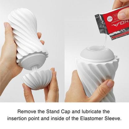 TENGA - TENGA FLEX ROCKY BLACK