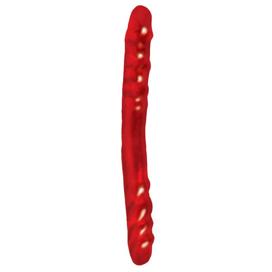 BASIX RUBBER WORKS - 30,5 CM DOUBLE DONG RED