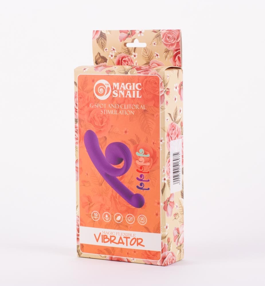 X-MEN - MAGIC SNAIL MAGIC FLEXIBLE VIBRATOR PURPLE